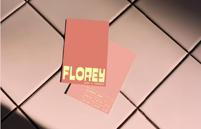 Brand Identity Design for Florey Cafe