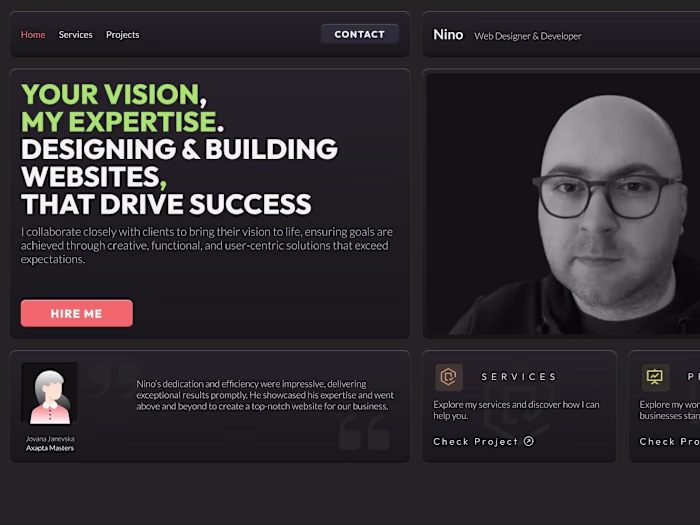 Portfolio website