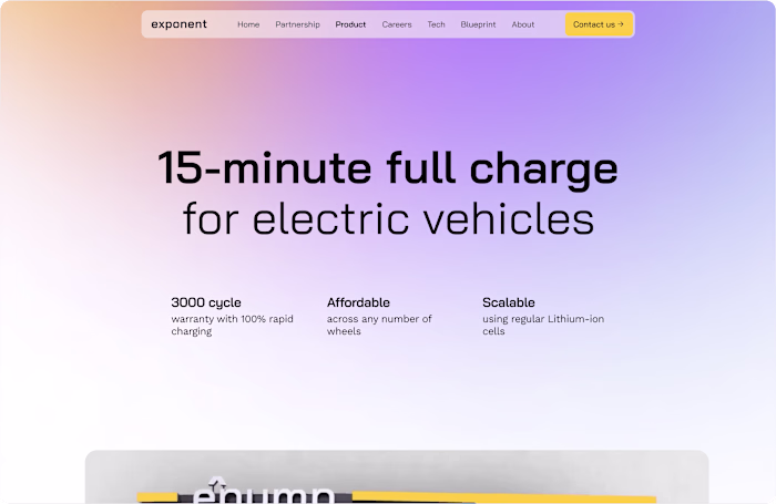 Exponent Website