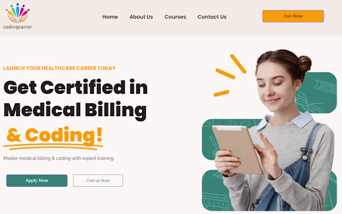 Coding Career Website Development