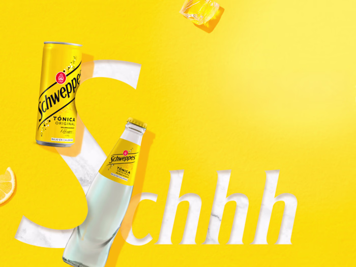 Schweppes Presentation Design 