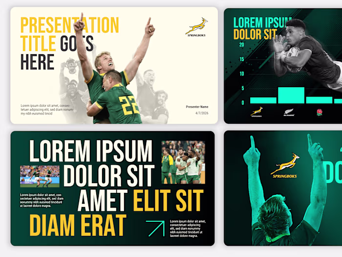 RUGBY PowerPoint template