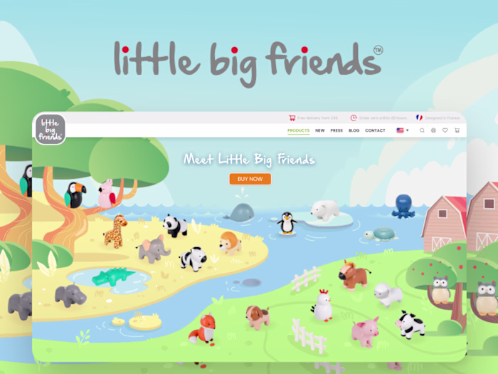 Little Big Friends - Brand, Illustration & E-commerce