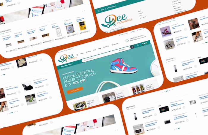 Dee Commerce — Multi-Category WooCommerce Store