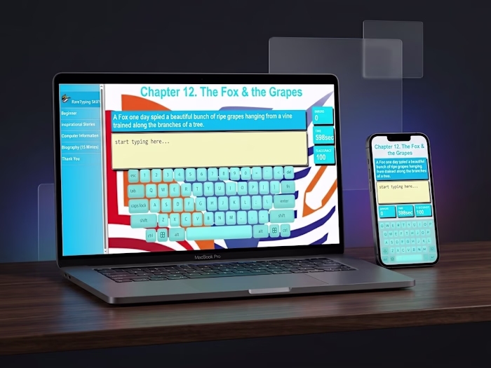 A modern web-based typing tutor
