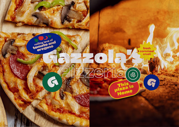 Gazzola's Pizzeria - Branding Case Study on Behance