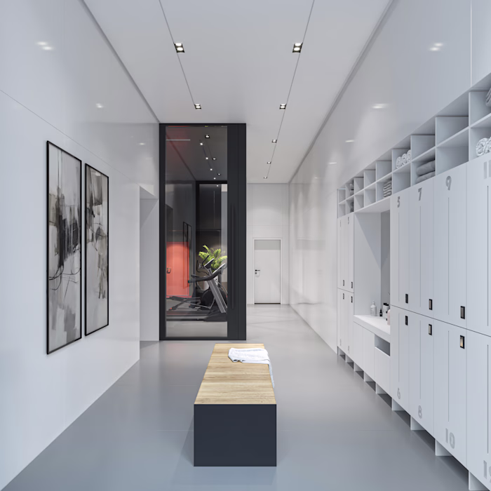 Pazella Residential Building, Gym, Pragmatica