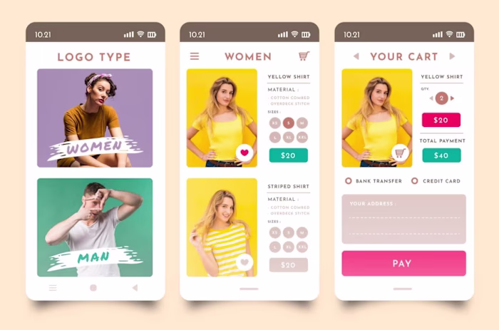 Online Fashion Shopping App