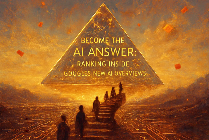 Become the AI Answer: Ranking Inside Google’s New AI Overviews