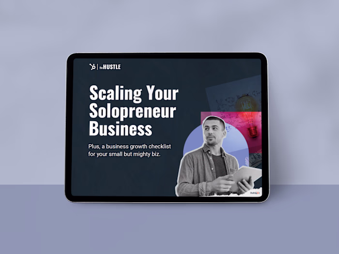 Ebook design - The Hustle