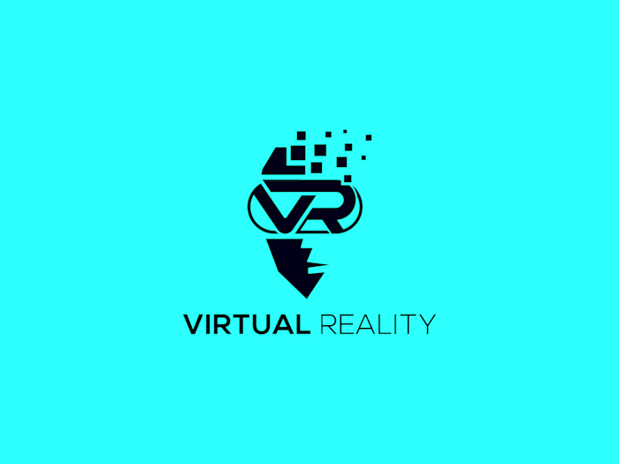Virtual Reality Vector Logo Available