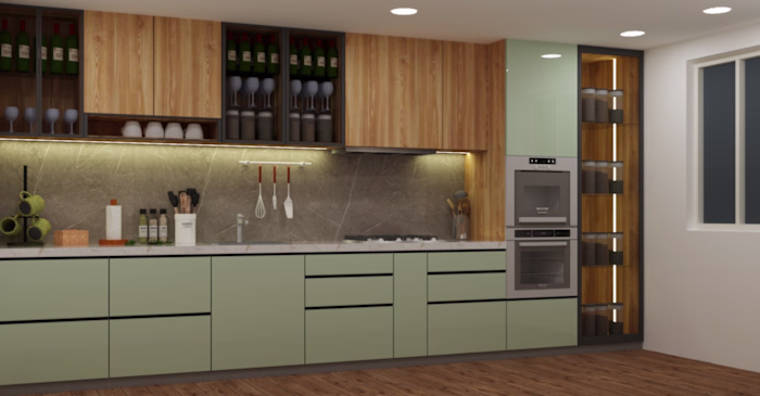 Modular Kitchen Design 3 D