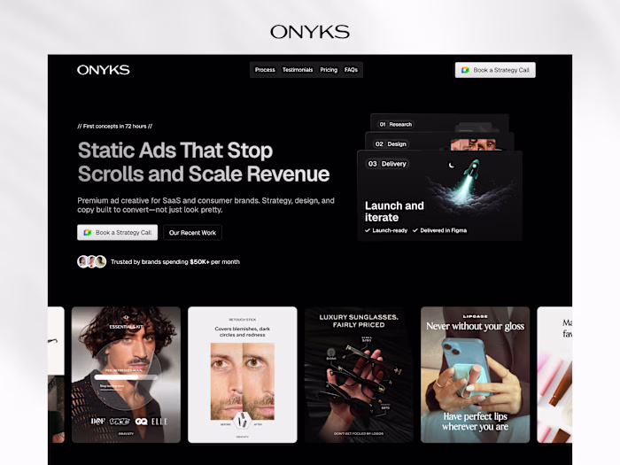 Ads Agency Landing Page