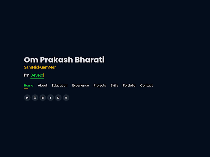 Personal Portfolio