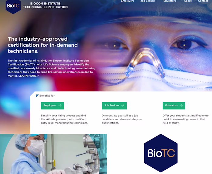 BioTC website copy