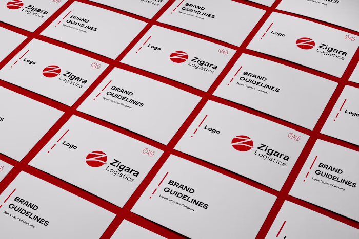 Zigara Logistics Branding Design