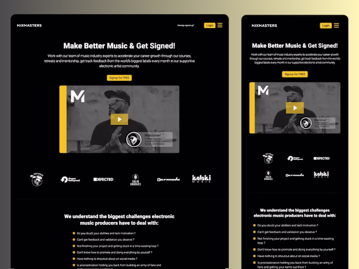 Music Collaboration Platform