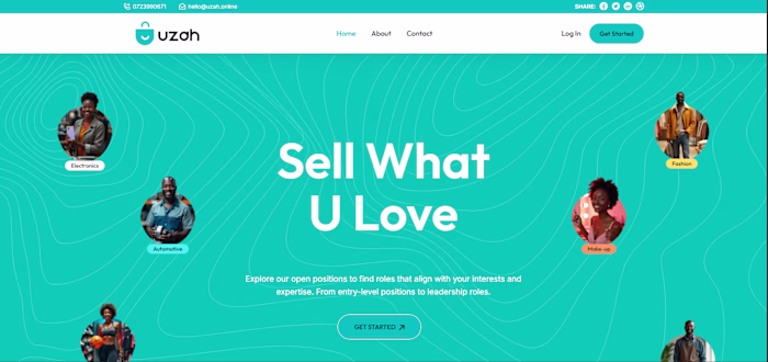 Product Landing Page