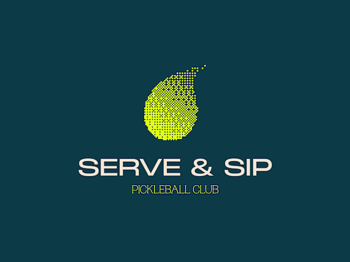 Branding for Serve & Sip Pickleball Club