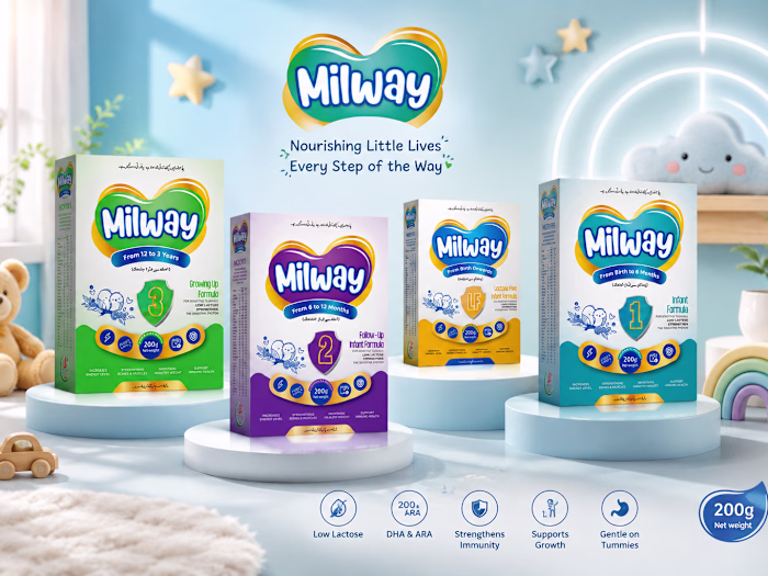 Infant & Toddler Milk Formula Packaging Design