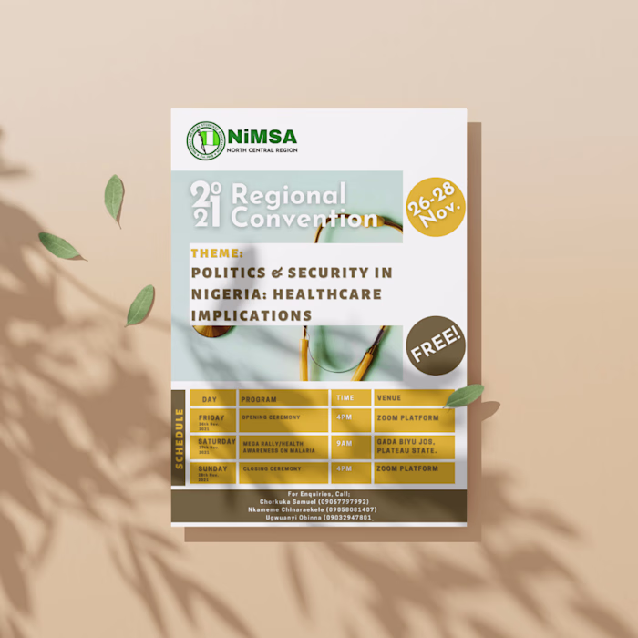 Elegant poster/flier design