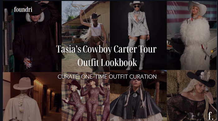 Tasia's Cowboy Carter Tour Outfit Lookbook