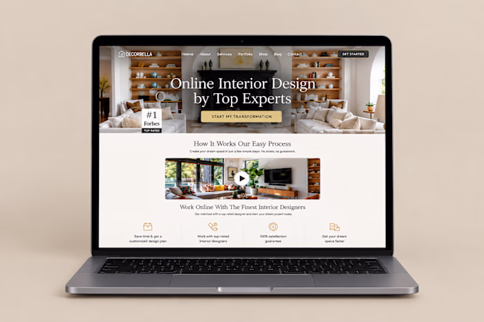 Luxury Interior Design Website |