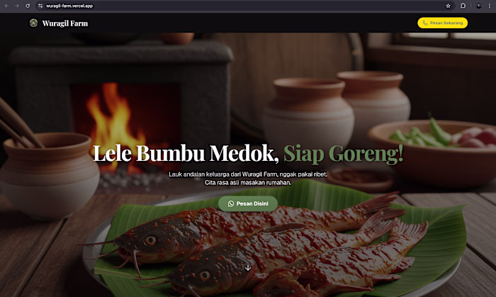my work landing page for fish farm https://wuragil-farm.verc...