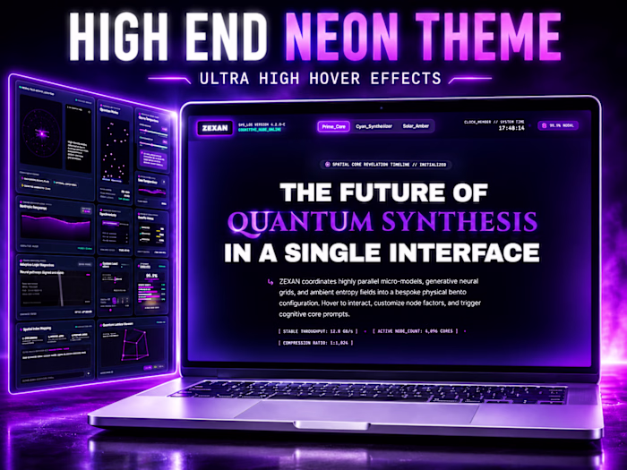 Neon Theme Website - Next