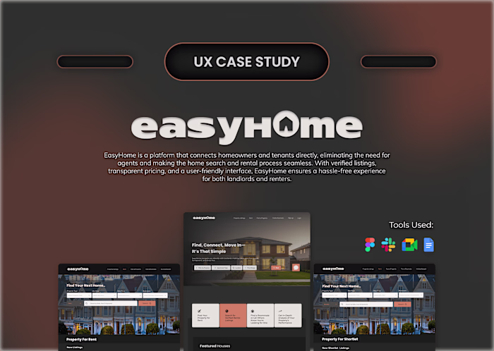 UX CASESTUDY ON EASYHOME
