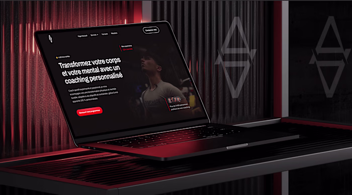High-End Fitness Coaching Website Design