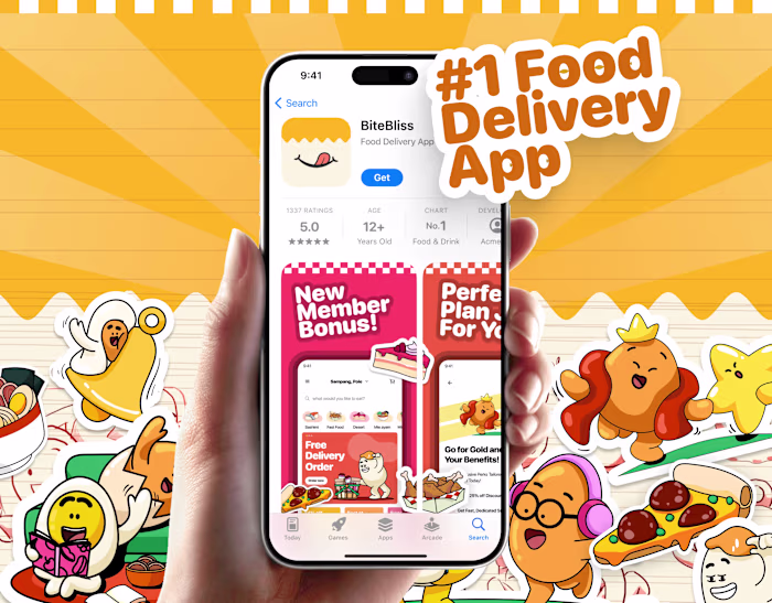 BiteBliss - Food Delivery Application