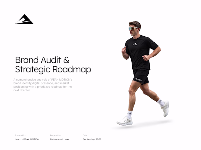 Brand Audit & Strategic Roadmap for Peak Motion