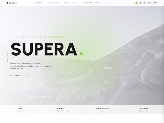 Lorpen — corporate site, B2C store and B2B dealer portal