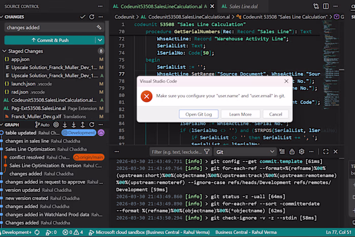 Worked on Microsoft Dynamics 365