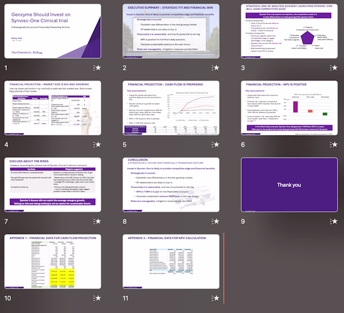 Business Presentation Assistant