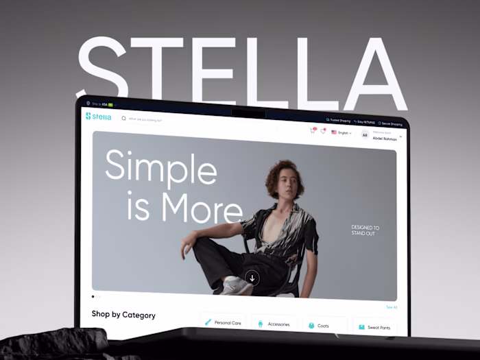 Stella - Fashion Ecommerce Web App