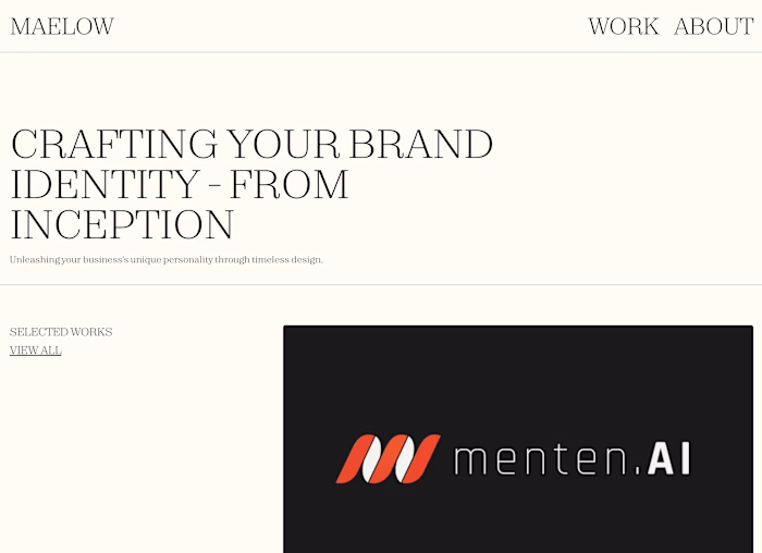 Maelow website
