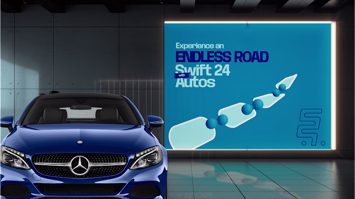 Swift 24 Autos Brand Identity Design