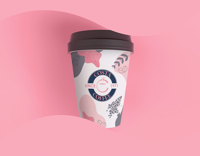 Costa coffee Brand Redesign 
