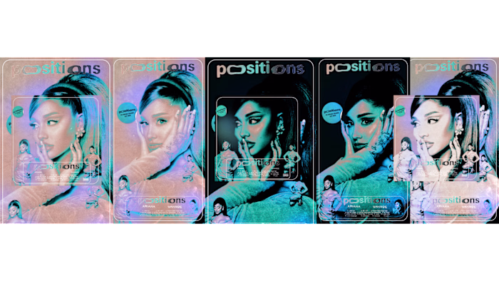 POSITIONS - ARIANA GRANDE | Cover Art + Poster