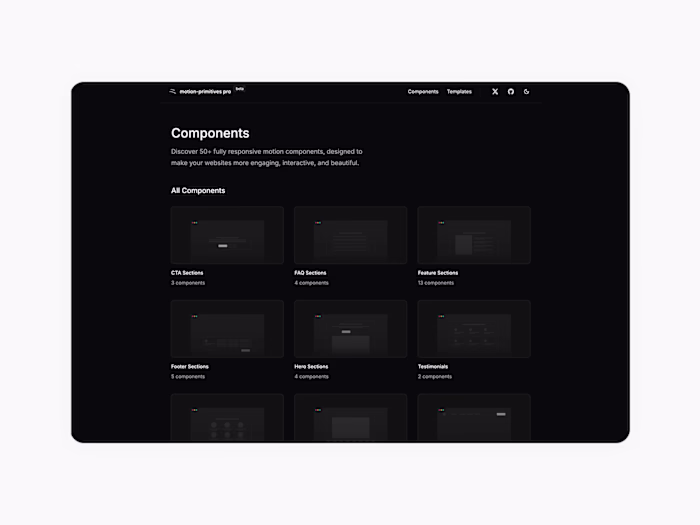Component library 