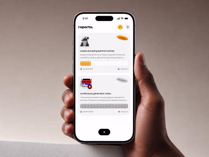 Design of Reporta - Community Issue Reporting App