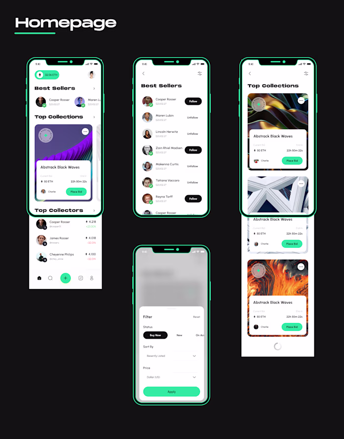 NFTBoost Mobile App UI/UX Case Study