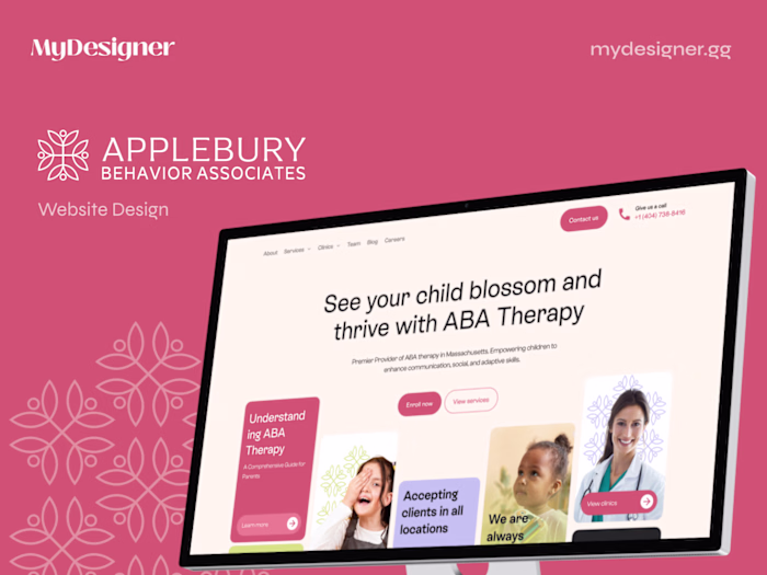 Applebury Behavior Associates Website Design