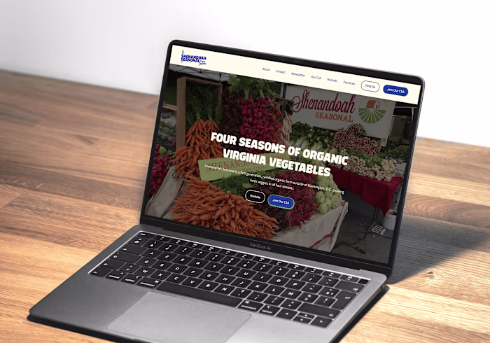 Shenandoah Seasonal Website