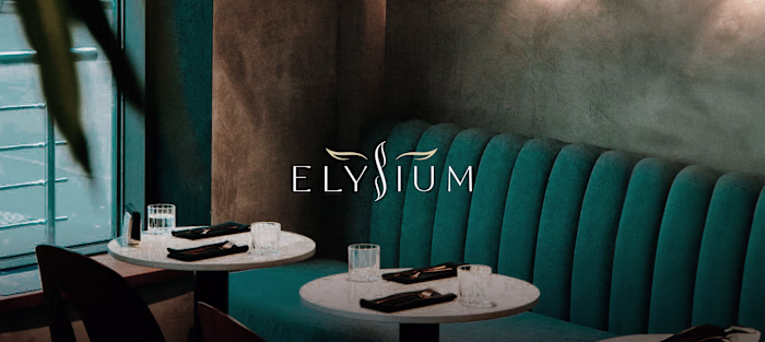Elysium Restaurant Brand Identity
