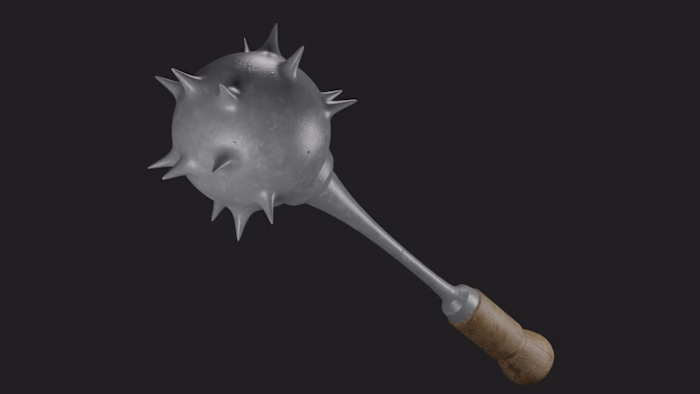 Mace Old Weapon - 3D