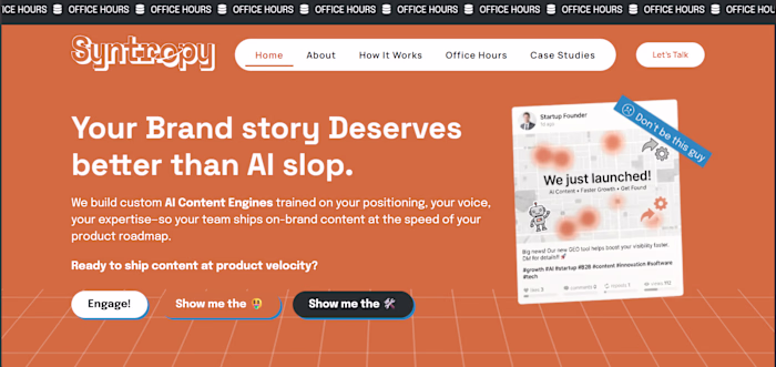 Syntropy Marketing: High-Performance Digital Presence

For