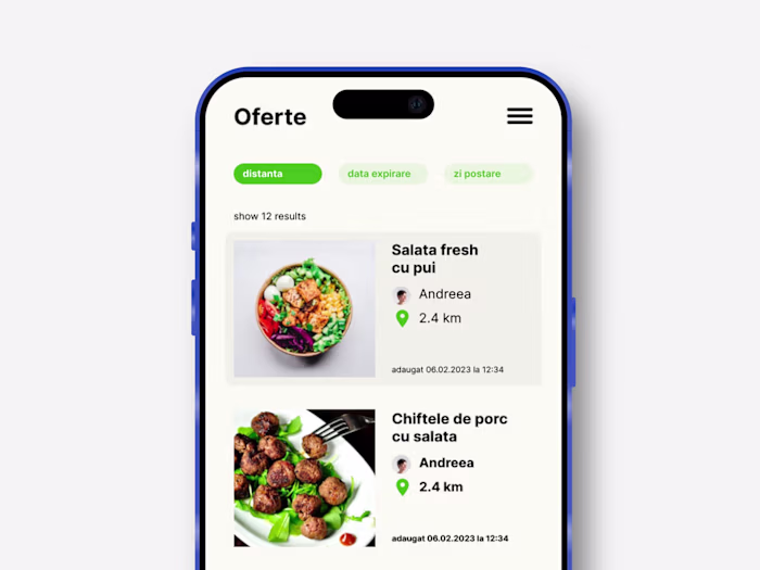 Prana FoodSharing app